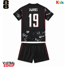 Canada Alphonso Davies #19 Uit tenue Kids WK 2026 Korte Mouw (+ Korte broeken)